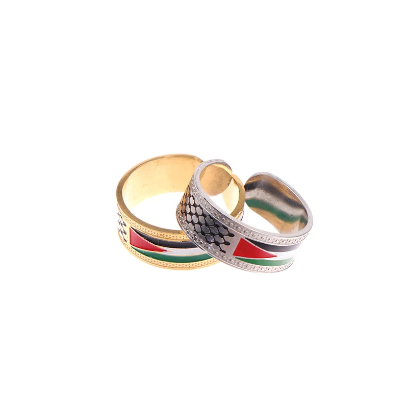 Palestinian Scarf Kufiya Open Ring For Men And Women-FREE SHIPPING special offer
